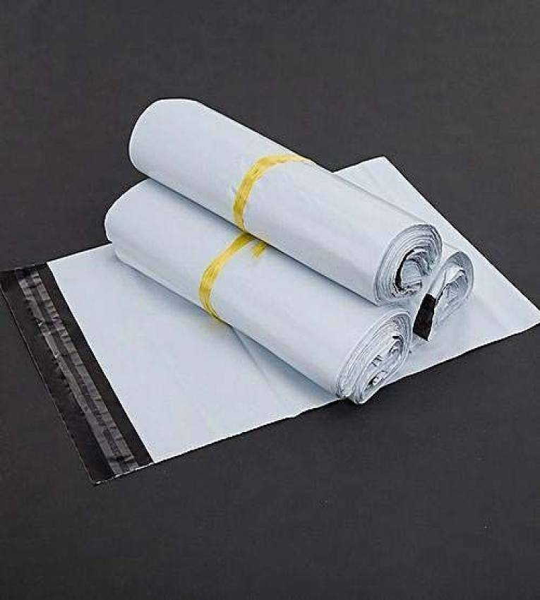 Lot de 100 Sachets d'expédition plastiques autocollants – Protection et sécurité pour vos colis (32x42 cm)